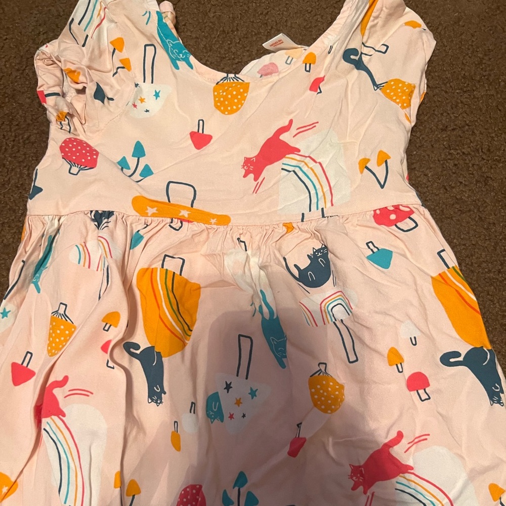 Cat & Shroom Girl’s Dress